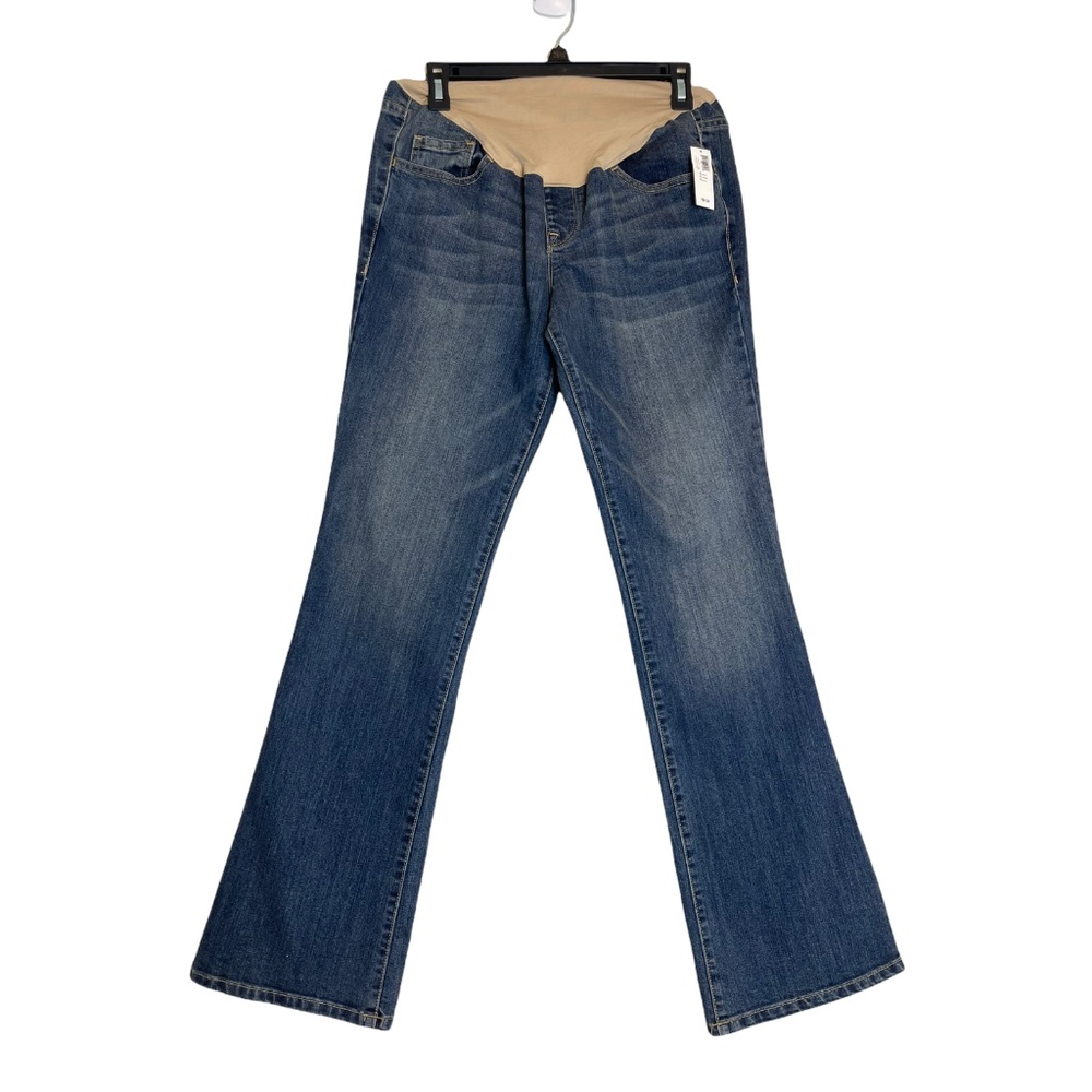 NEW WITH TAGS Old Navy Maternity boot cut full panel Jeans Size 8 regular
